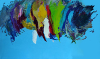 Purament Impurs I. Oil on canvas (146 x 89) cm.