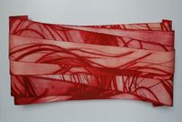 Release. Mixed media on paper. 37 x 87 x 17 cm. 