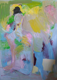 Ataraxia I. Oil on canvas  (130 x 92) cm.