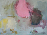 Scheibe II. Oil on canvas  (97 x 130) cm.