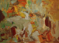 Threads II. Oil on canvas  (97 x 130) cm.