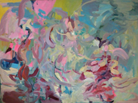 Threads III. Oil on canvas  (97 x 130) cm.