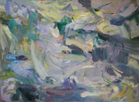 Threads VI. Oil on canvas  (97 x 130) cm.