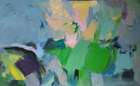 Underneath II. Oil on canvas (89 x 146) cm.
