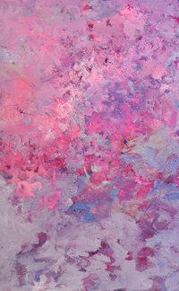 Ressonancies III. Oil on canvas (100 x 81) cm.