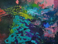 Ressonancies VIII. Oil on canvas (114 x 146) cm.